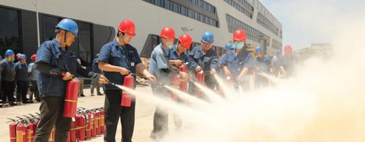Jiutian Head Conducts Company-wide Fire Drill